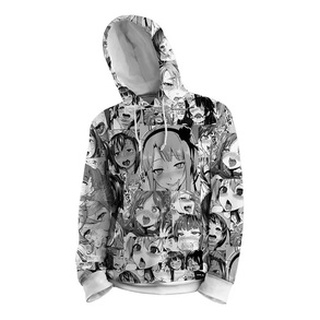 Blusa Moletom Ahegao Anime Ecchi Manga Hentai Doujin Shopee Brasil
