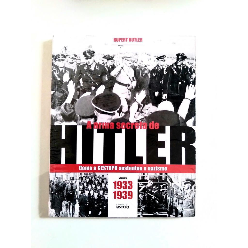 Livro A Arma Secreta De Hitler Gestapo Rupert Butler Shopee Brasil