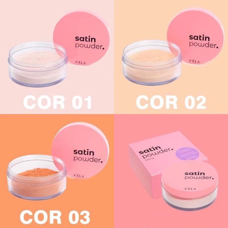 Vizzela P Transl Cido Solto Satin Powder Vegano Vz Shopee Brasil