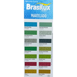 Tinta Esmalte Martelado Azul Real Ml Brasilux Shopee Brasil