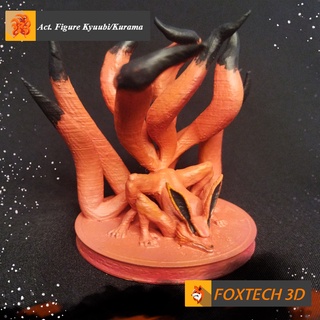 Action Figure Raposa De Nove Caudas De Naruto Kurama Kyuubi