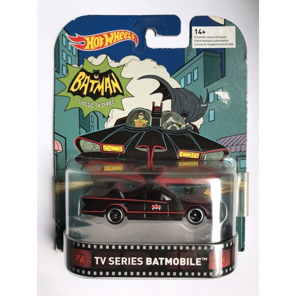 Hot Wheels Premium TV Series Batmobile Batman Retro Entertainment