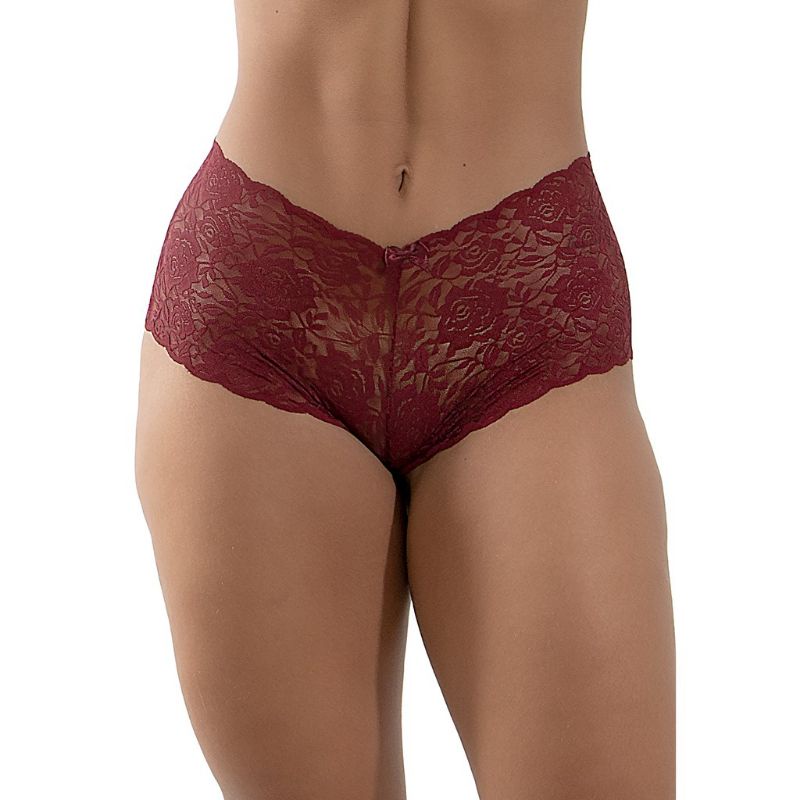 Calcinha Cale On Shortinho De Renda Lingerie Luxo Calesson Shopee Brasil