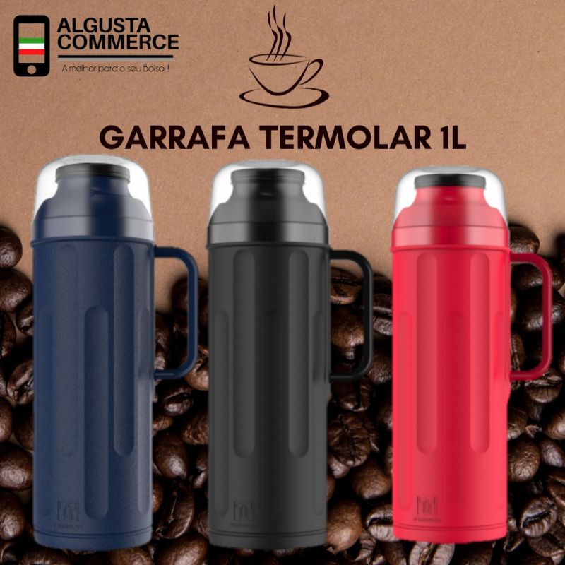 Garrafa Térmica Café Termolar 1L Personal Shopee Brasil