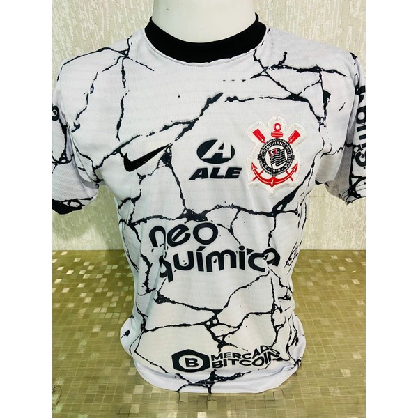 camisa de time do Corinthians Timão lançamento Shopee Brasil