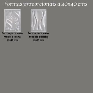 Forma Molde P Vaso De Abs 1mm Gesso Cimento 3d Folha Shopee Brasil