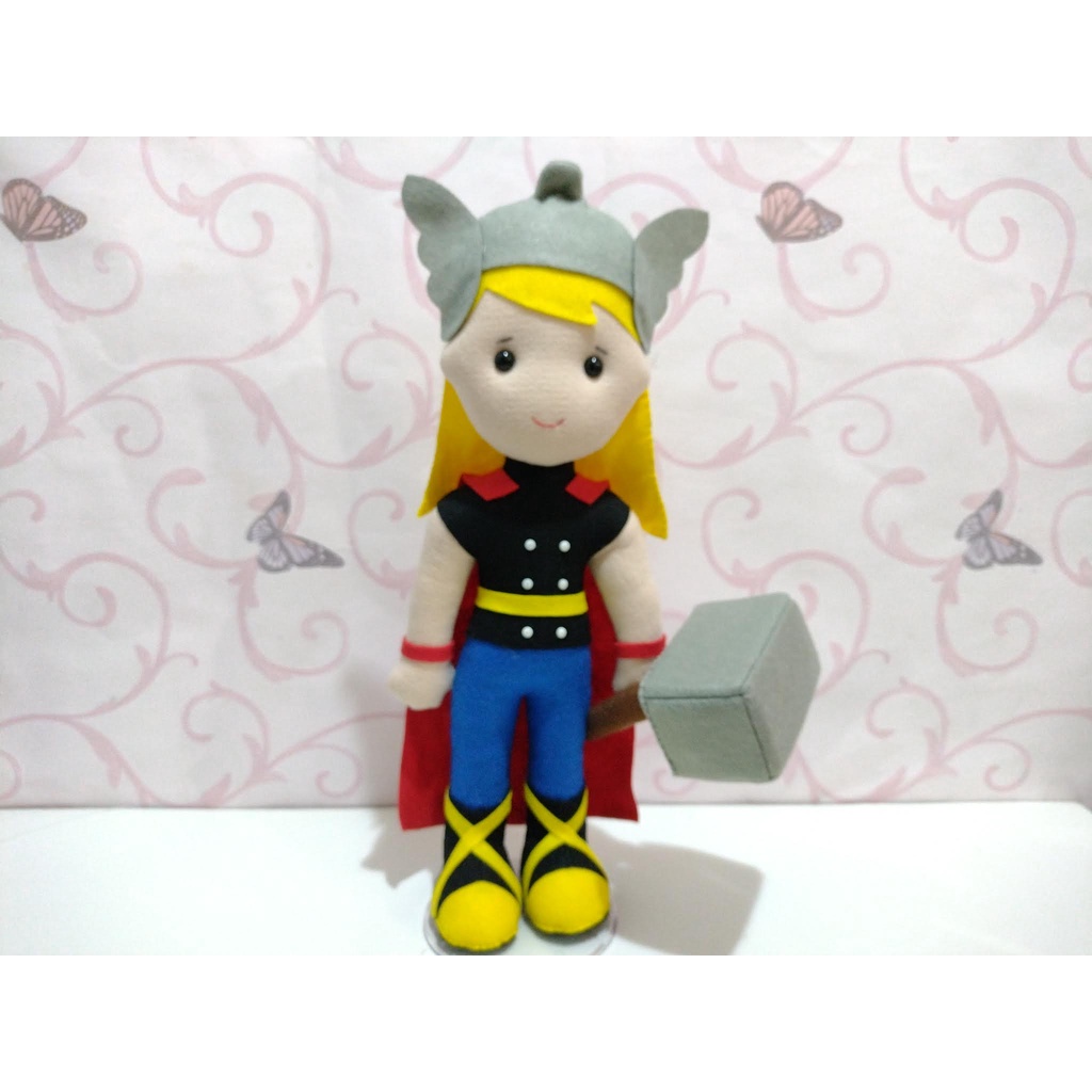 Boneco Thor Em Feltro Shopee Brasil