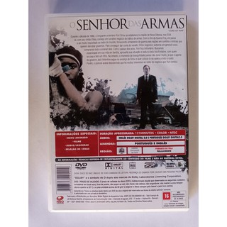 Dvd O Senhor Das Armas Nicolas Cage Jared Leto Original Shopee Brasil