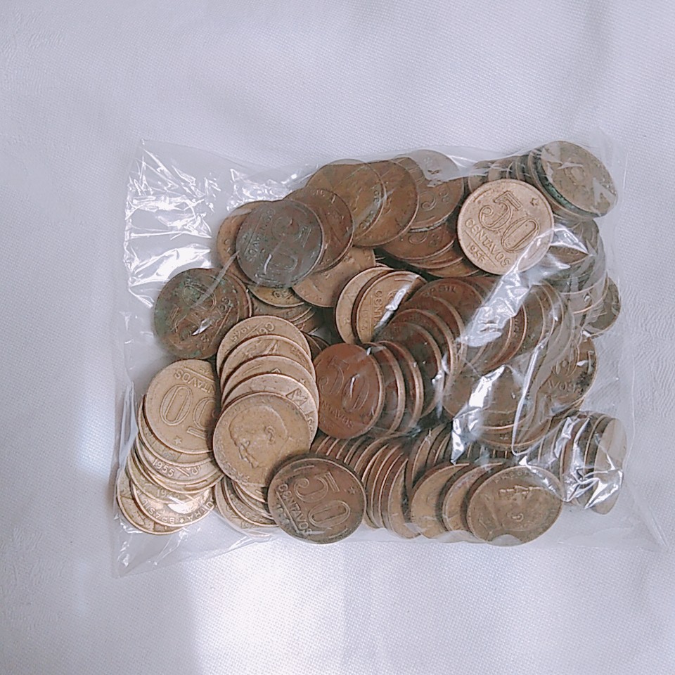 Moeda De Centavos Do Ano