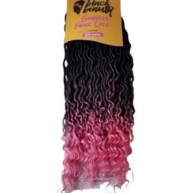 Cabelo Goddess Fauxs Locs G Black Beauty Ombre Pink Shopee Brasil