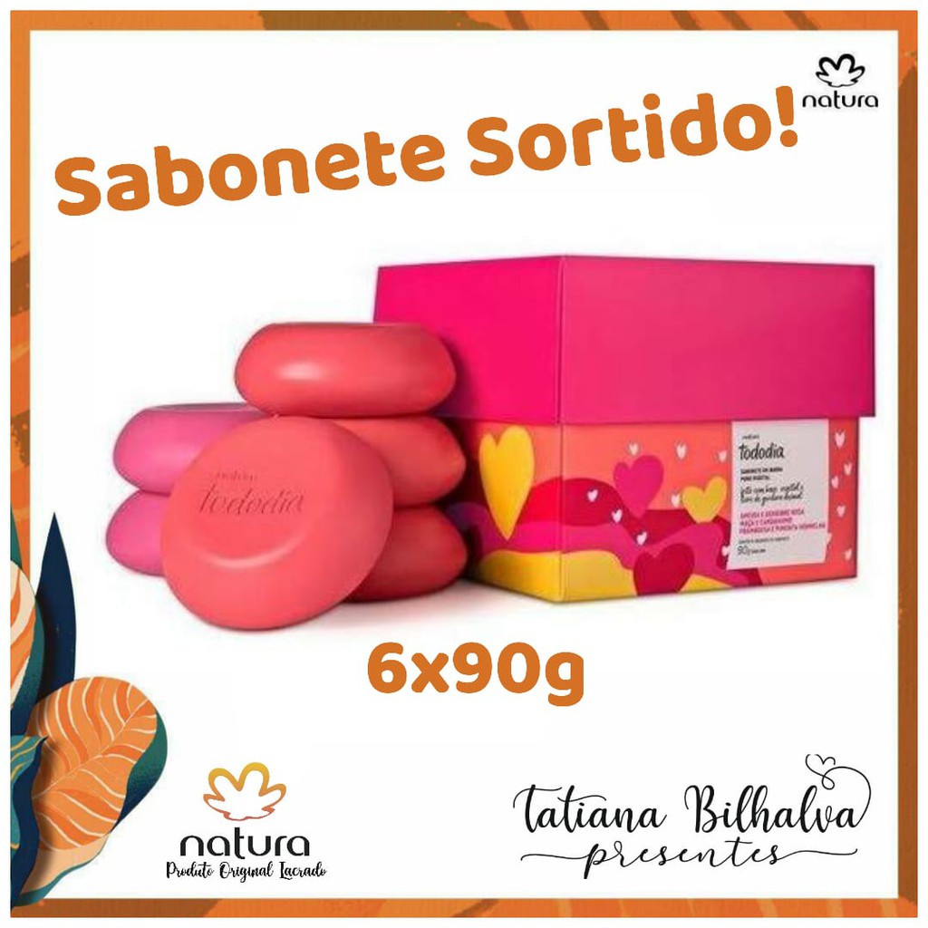 Sabonete Sortido Natura 6x90g Shopee Brasil