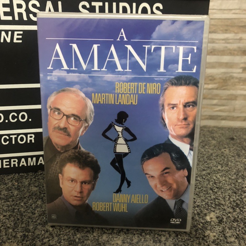 DVD A Amante Robert De Niro e Martin Landau Comédia Lacrado