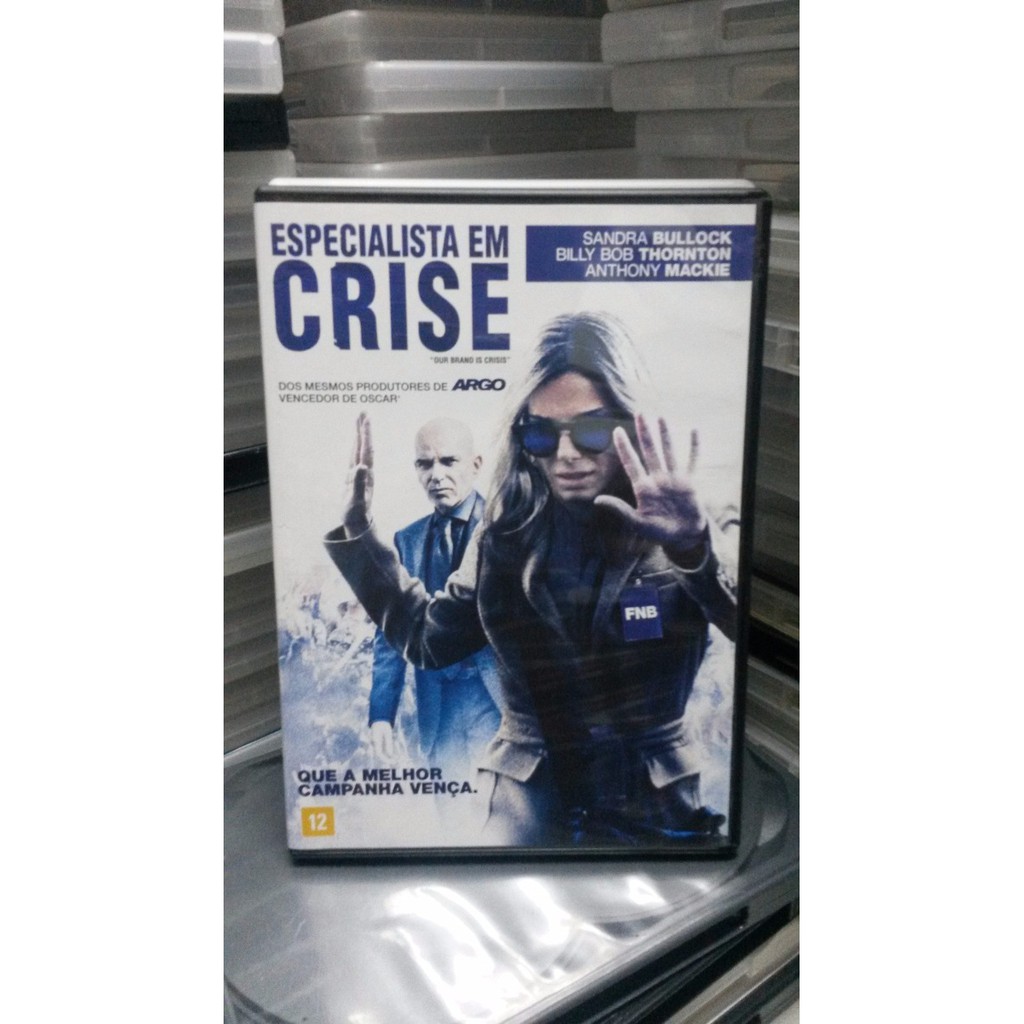 Dvd Original Do Filme Especialista Em Crise Shopee Brasil