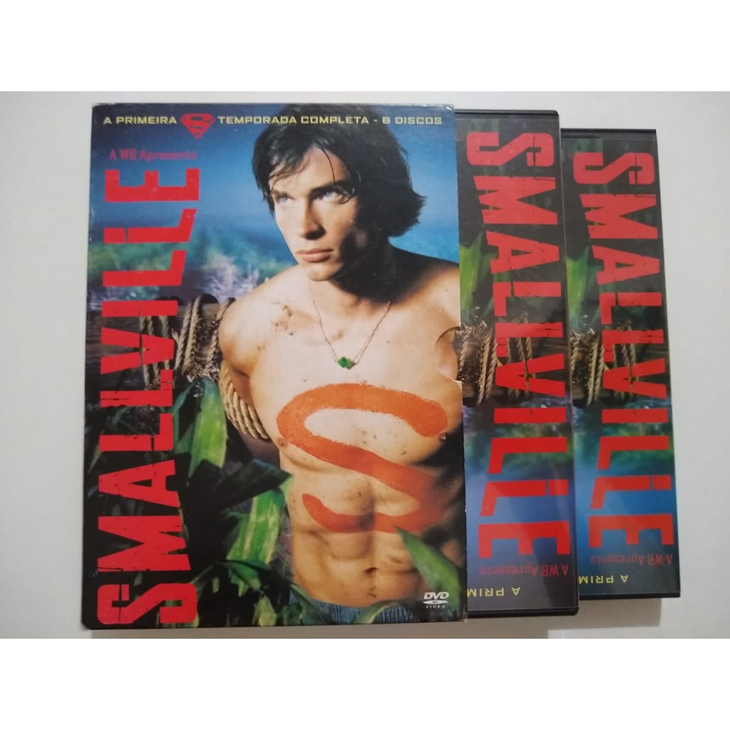 Smallville A Primeira Temporada Completa 2009 Box 06 Dvds Shopee