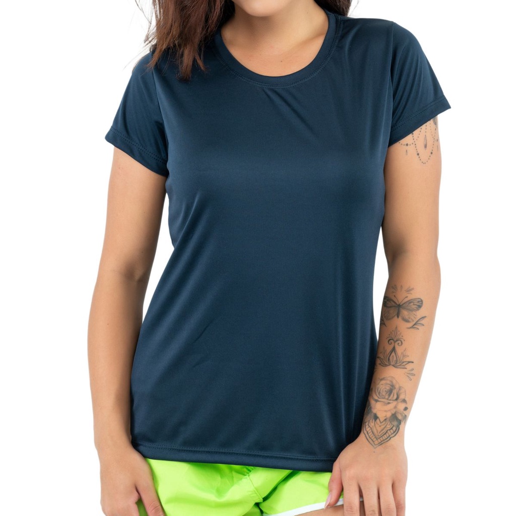 Camiseta Feminina Dry Fit Academia Treino Esporte Shopee Brasil