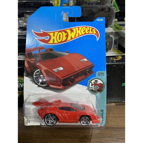 Hot Wheels Lamborghini Countach Shopee Brasil