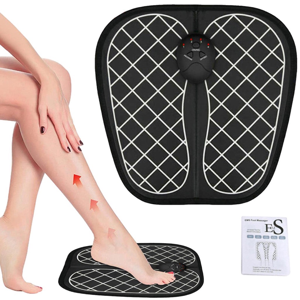 Tapete Massageador Ems Tens El Trico Para P S Fisioterapia O Melhor