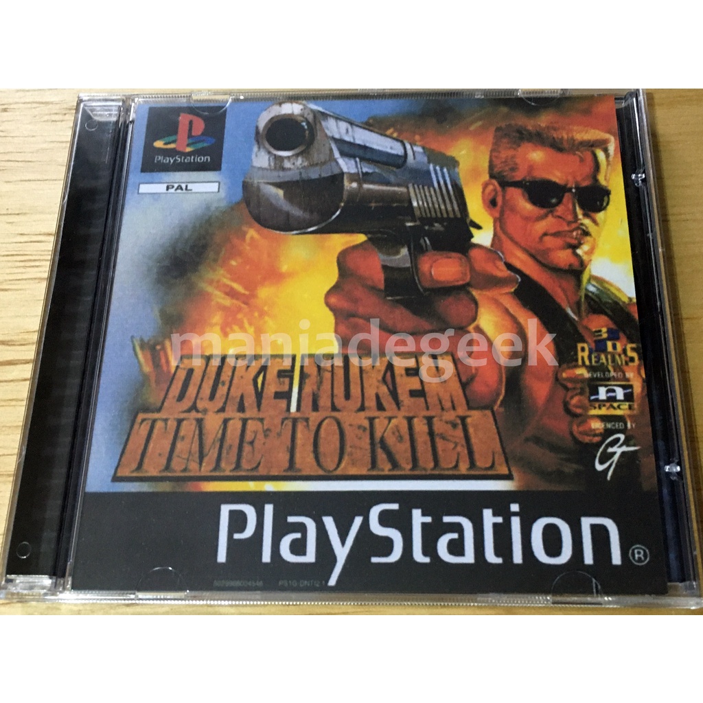 Jogo Duke Nukem Para Play Psone Shopee Brasil