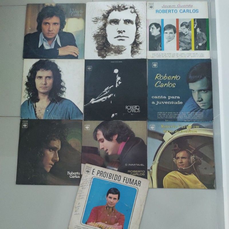 Lps Discos De Vinil Roberto Carlos Diversos Raros R Cada