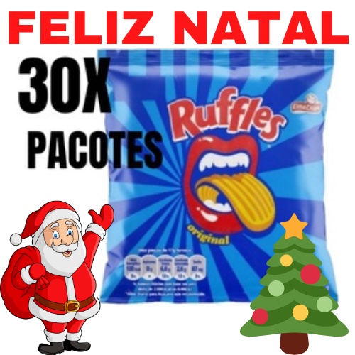 Kit X Mini Salgadinho Ruffles G Elma Chips Pepsico Batatinha