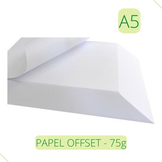 Papel Offset A5 Branco 1000 Folhas Sulfite Chambril 75g Shopee Brasil