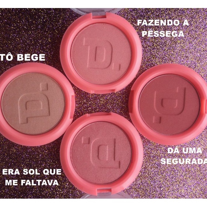 Blush Dailus Escolha O Seu Tom Shopee Brasil