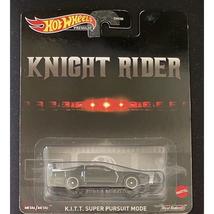 Hot Wheels KITT Super Pursuit Mode Premium K I T T Shopee Brasil