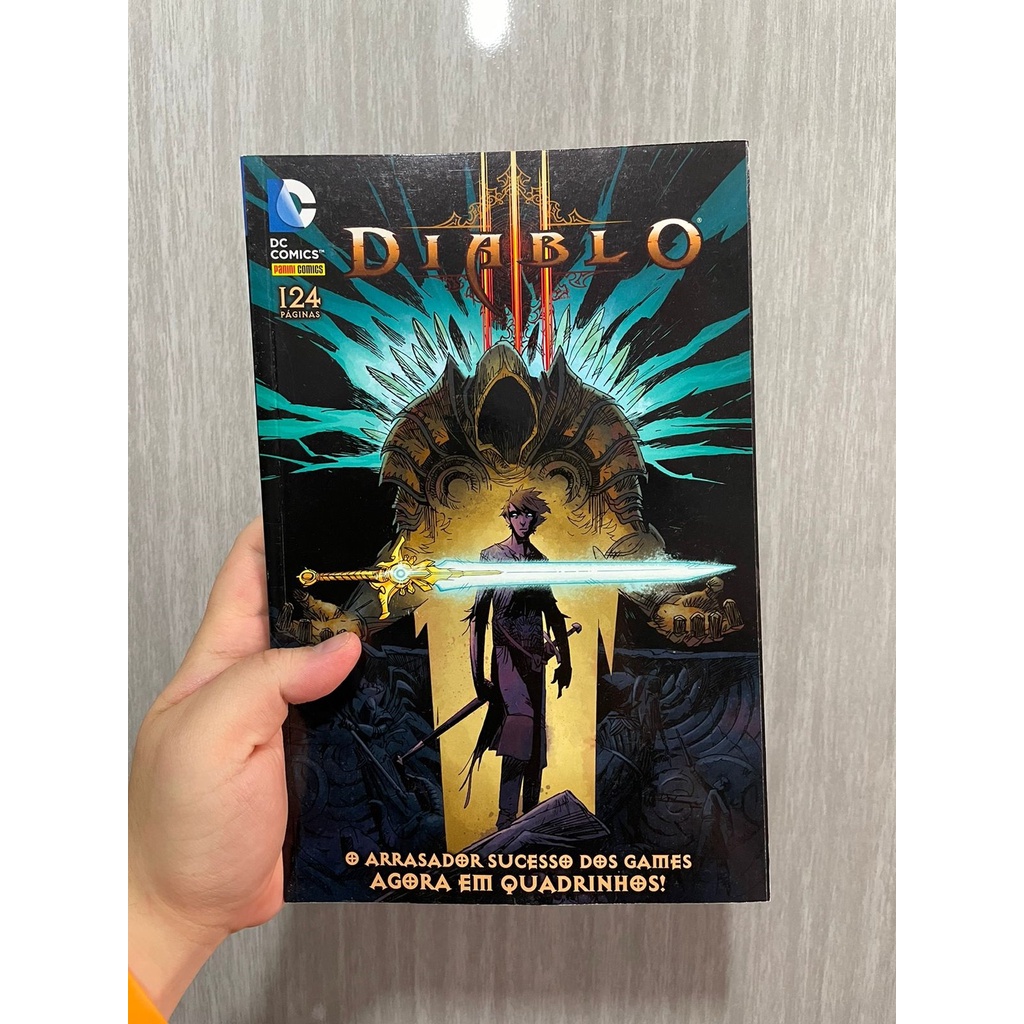 HQ Diablo Panini DC Comics Shopee Brasil