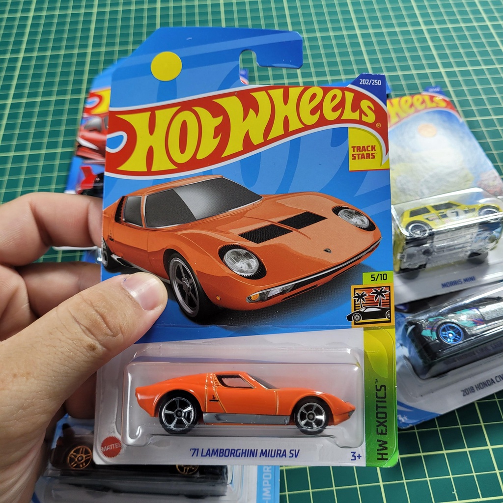 Miniatura 1 64 Hot Wheels Lamborghini Miura SV Laranja Shopee Brasil