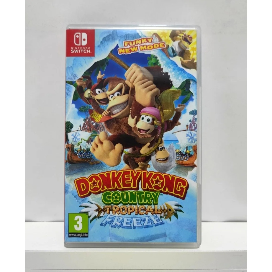 Donkey Kong Country Tropical Freeze Nintendo Switch Semi Novo