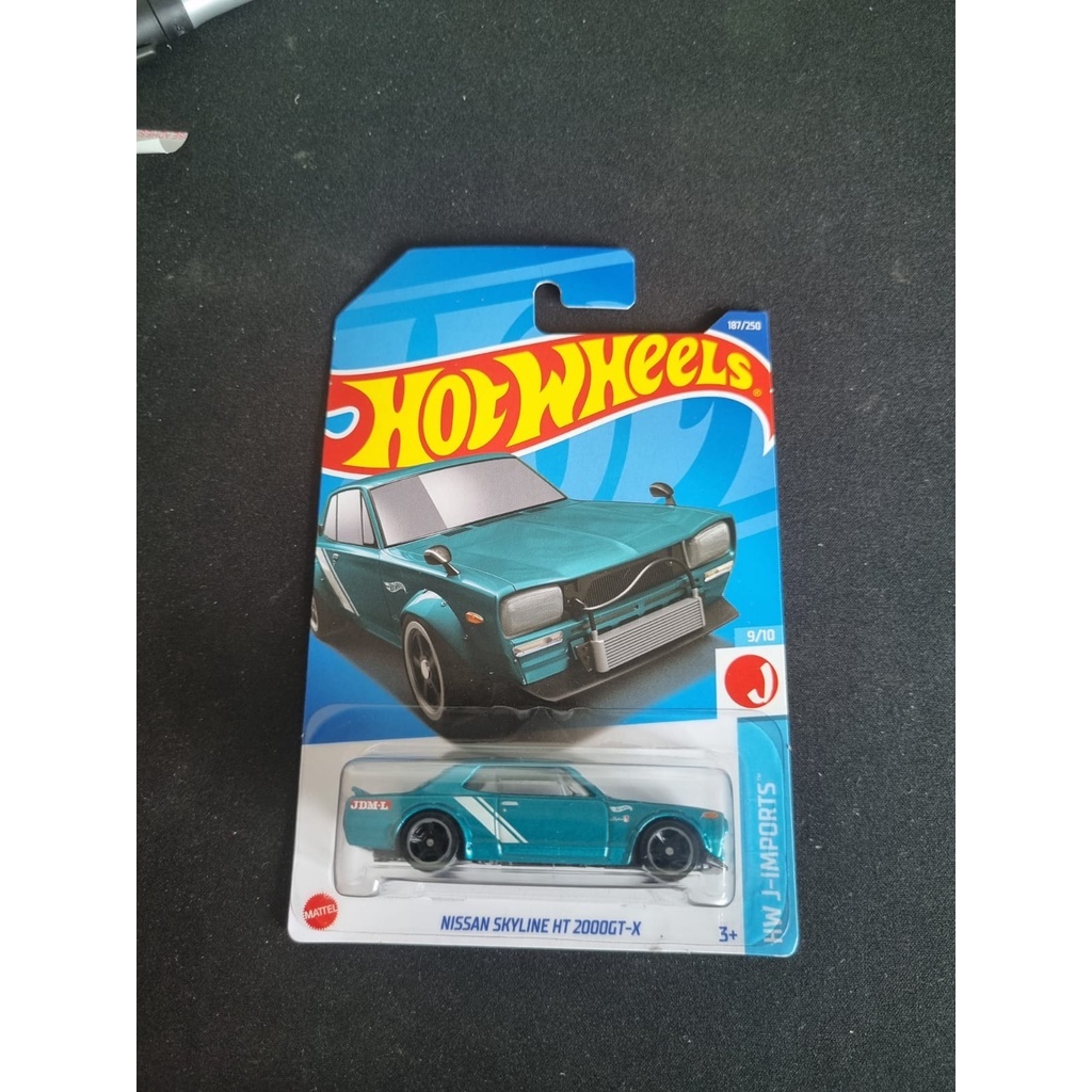 Hot Wheels Nissan Skyline HT 2000GT X Shopee Brasil