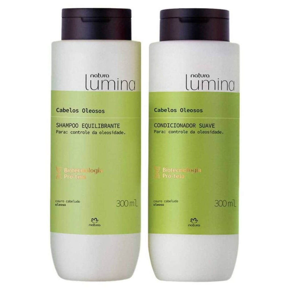 Cabelos Oleosos Shampoo Condicionador Natura Lumina Ml Shopee