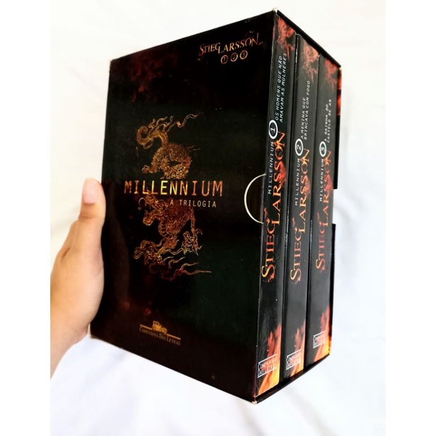 Box Triologia Millennium Stieg Larsson Livros Homens Que N O Amavam