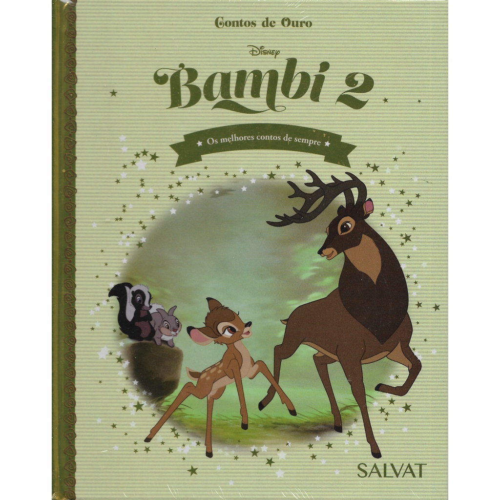 Contos De Ouro Disney Vol Bambi Salvat Lacrado Shopee