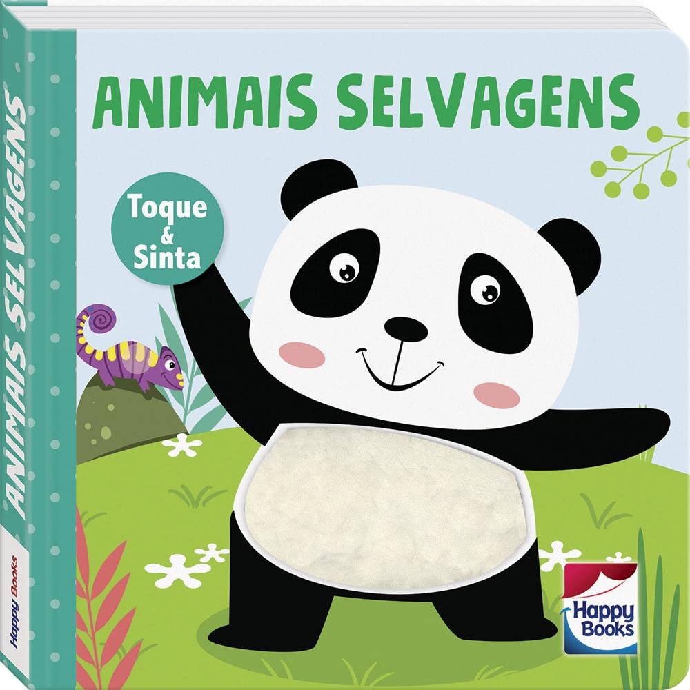 Livro Animais Fofuchos Toque E Sinta Animais Selvagens Shopee Brasil