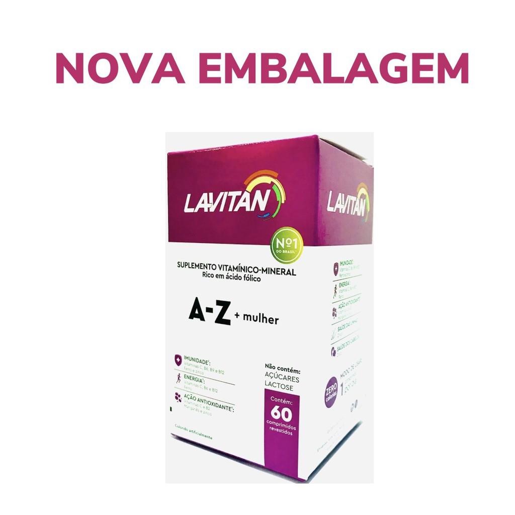 Lavitan A Z Mulher Cimed 60 Comprimidos Shopee Brasil