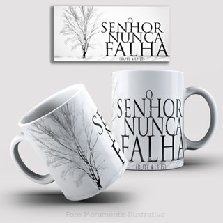 Caneca Personalizada De Porcelana Gospel Frases Evangelicas Xicara