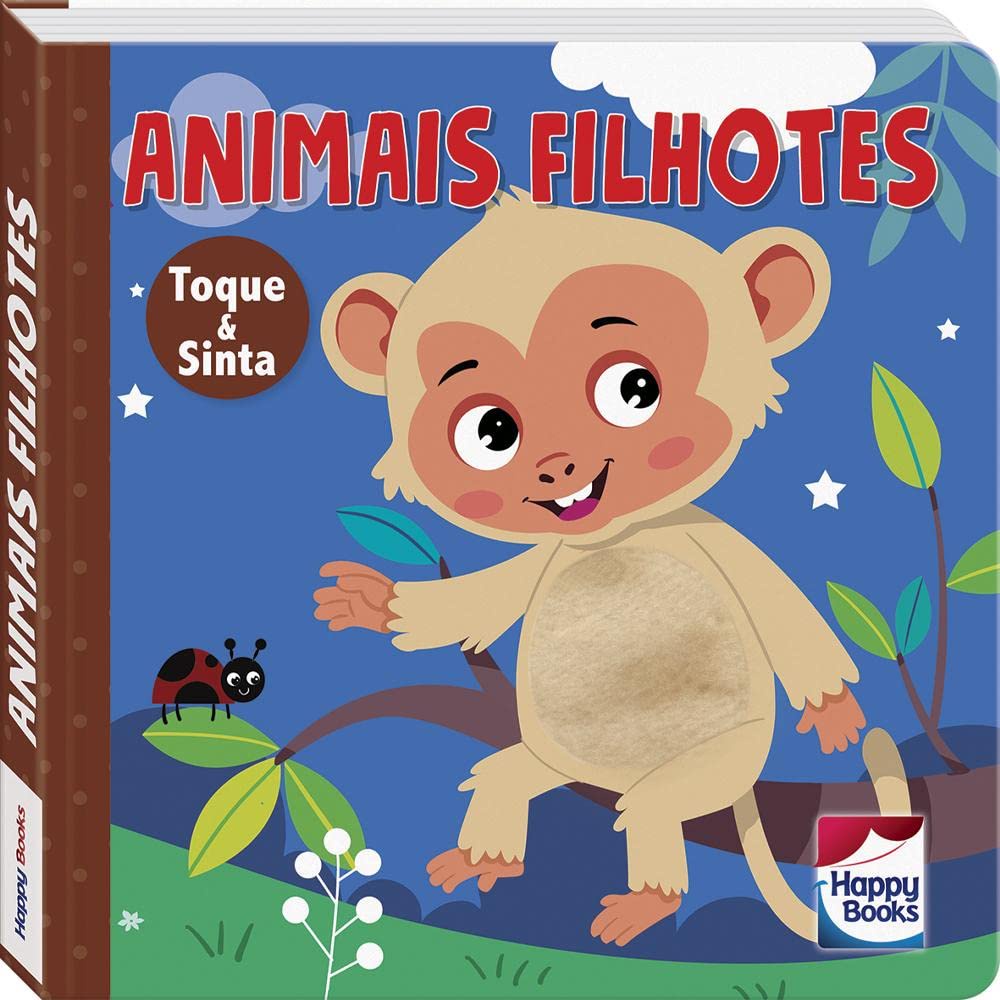 Livro Animais Fofuchos Toque E Sinta Animais Filhotes Shopee Brasil