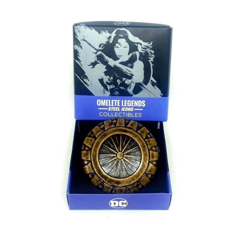 DC Steel Icon Escudo Da Mulher Maravilha Omelete Box Ccxp Shopee Brasil