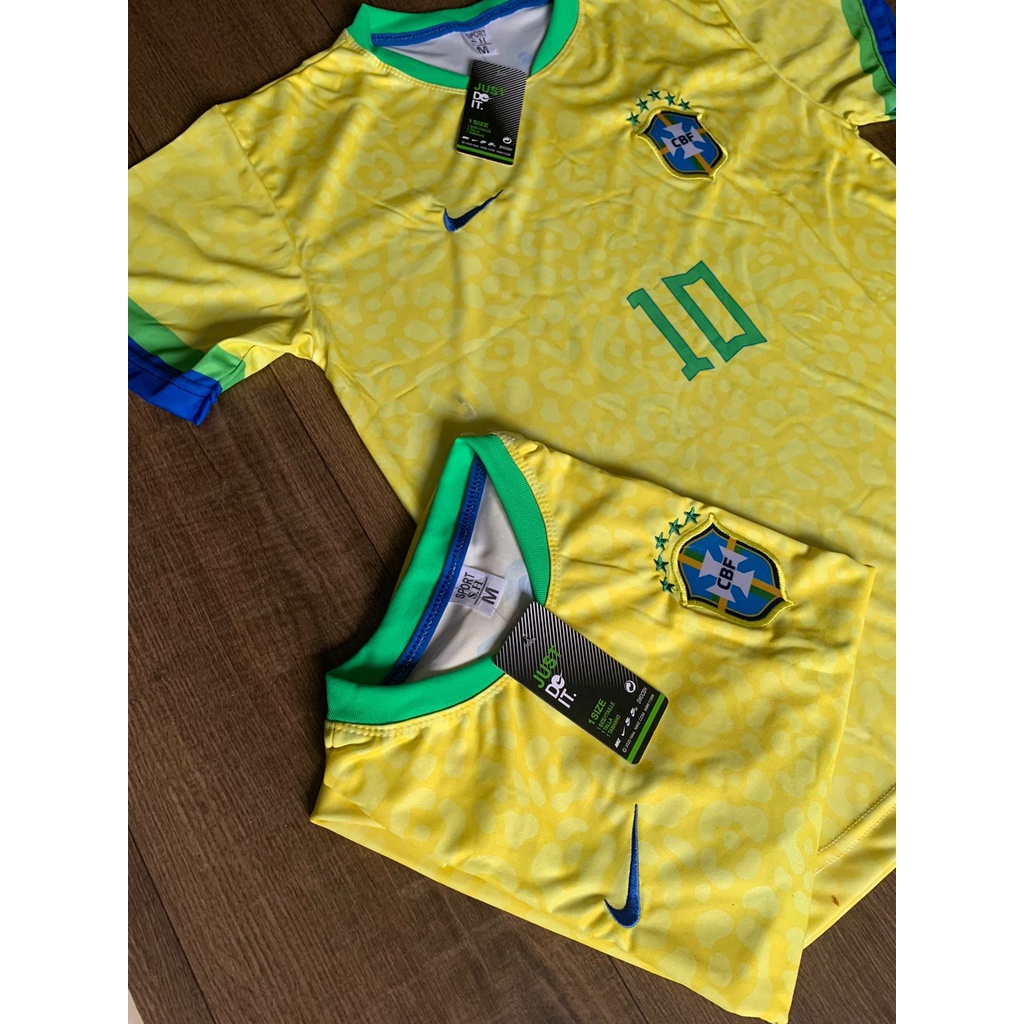 CAMISETA DO BRASIL AMARELA COPA 2022 Shopee Brasil