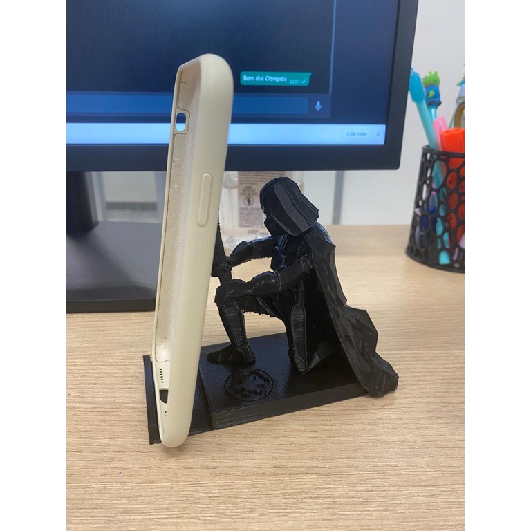 Suporte De Mesa Para Celular Darth Vader Star Wars Shopee Brasil