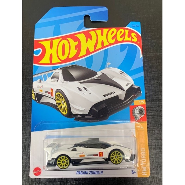 Pagani Zonda R Hot Wheels Hw Turbo Lote C Escorrega O