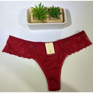 Kit Calcinhas Microfibra Renda Lateral Calcinha Lingerie Tanga