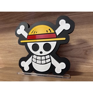 Placa Decorativa One Piece Caveira Luffy Em Pvc Expandido Shopee Brasil