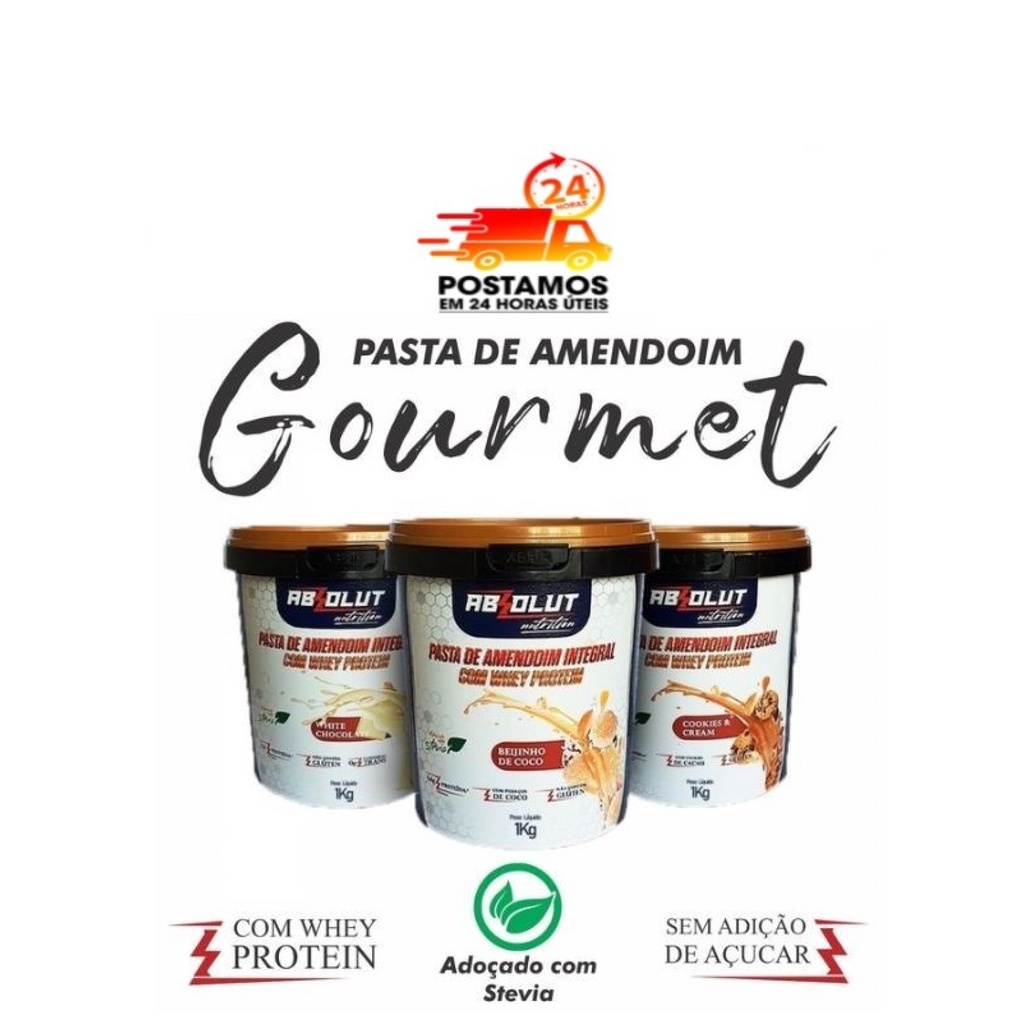 Pasta De Amendoim Integral Gourmet De G Whey Protein Zero