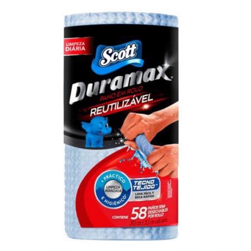 Toalha Scott Duramax Para Unhas Toalha De Manicure Cor Azul Shopee Brasil