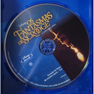 Blu Ray Os Fantasmas De Scrooge Disney Jim Carrey Shopee Brasil