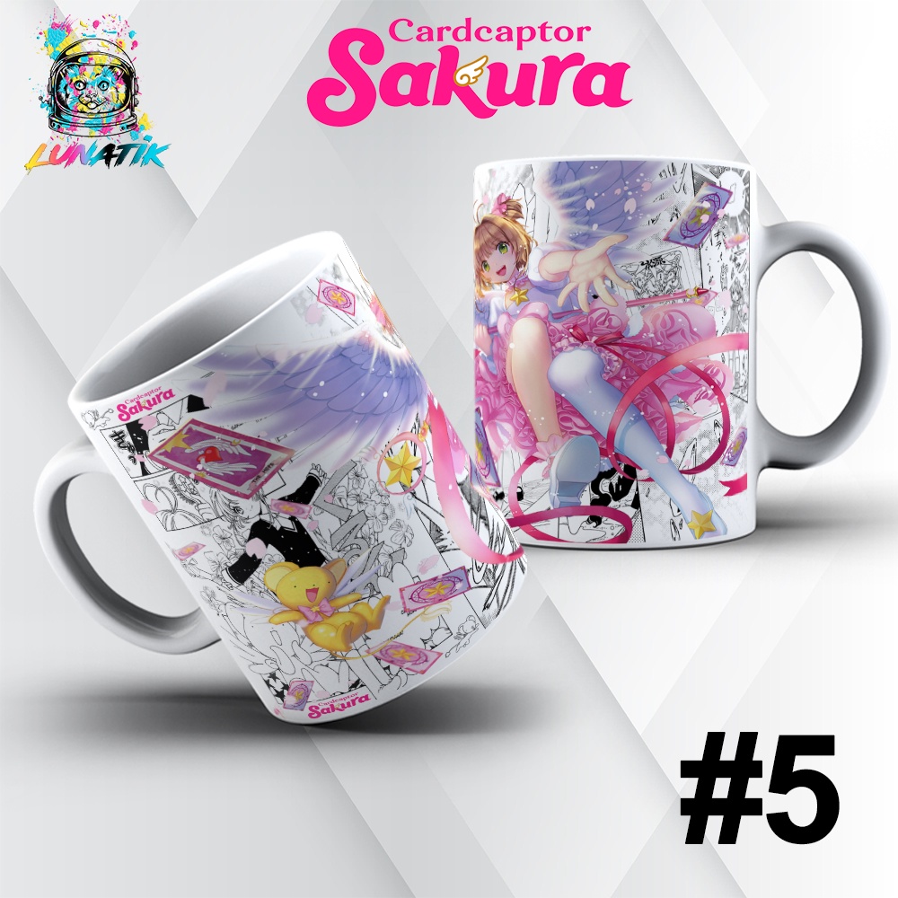 Caneca Sakura Card Captors Shopee Brasil