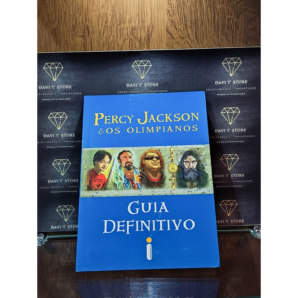 Livro Percy Jackson E Os Olimpianos Guia Definitivo Rick Riordan