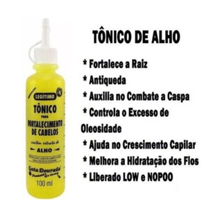 Tonico De Alho Gota Dourada O Leg Timo Ml Shopee Brasil